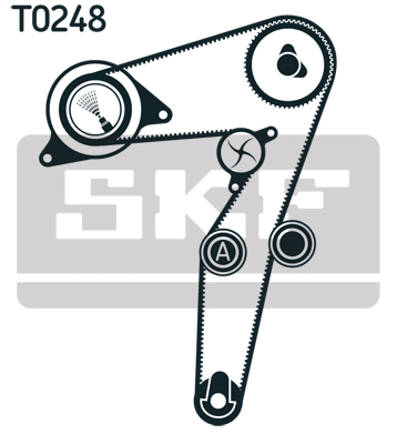 Timing Belt Set - VKMA 02195 SKF