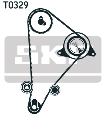 Timing Belt Set - VKMA 91122 SKF