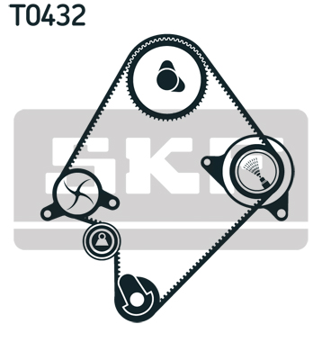 Timing Belt Set - VKMA 94009 SKF