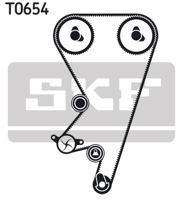 Timing Belt Set - VKMA 05202 SKF