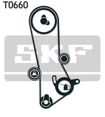 Timing Belt Set - VKMA 91400 SKF