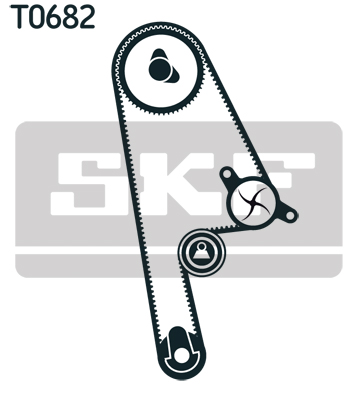 Комплект ремня ГРМ - VKMA 93005 SKF