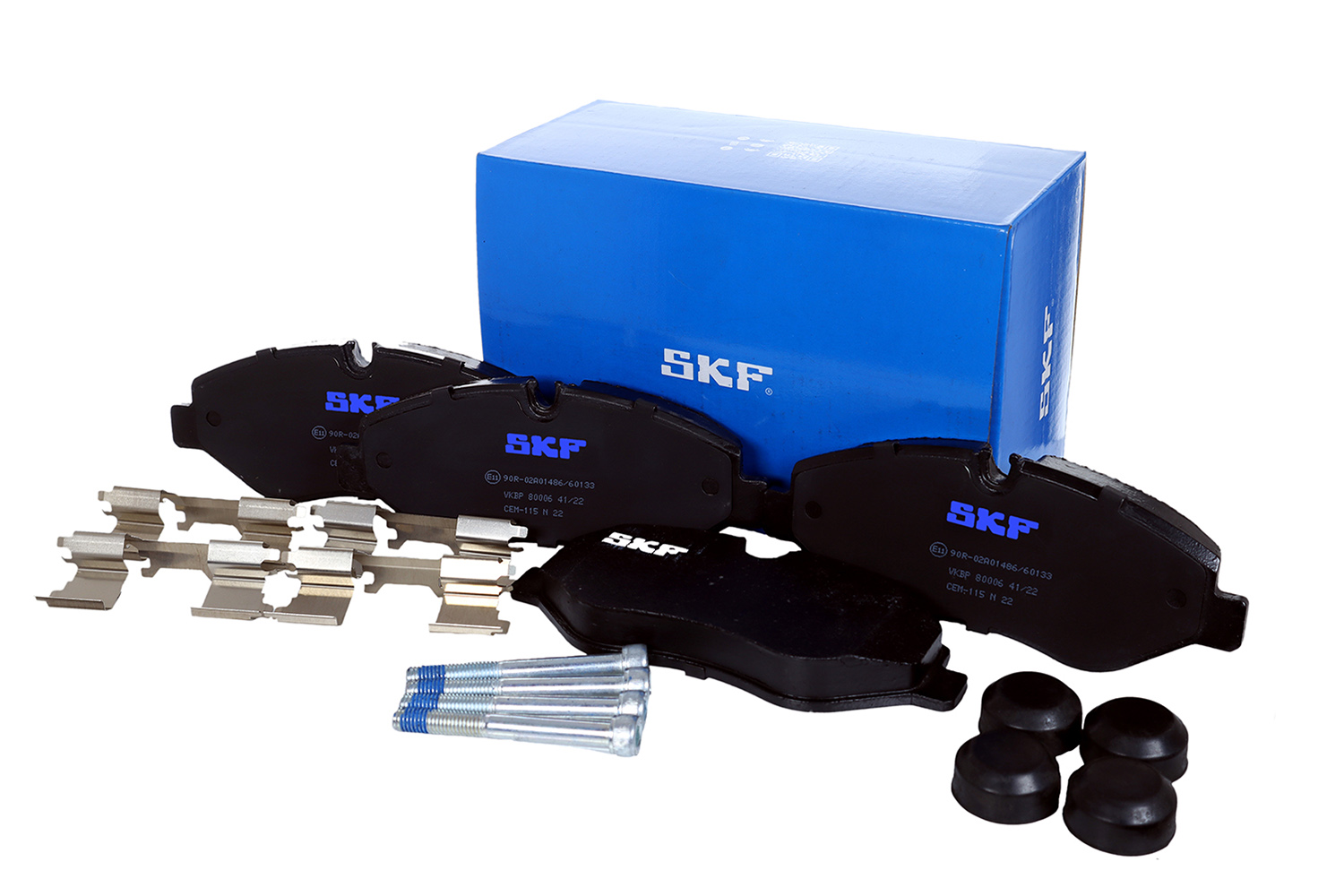 Brake Pad Set, disc brake - VKBP 80006 SKF