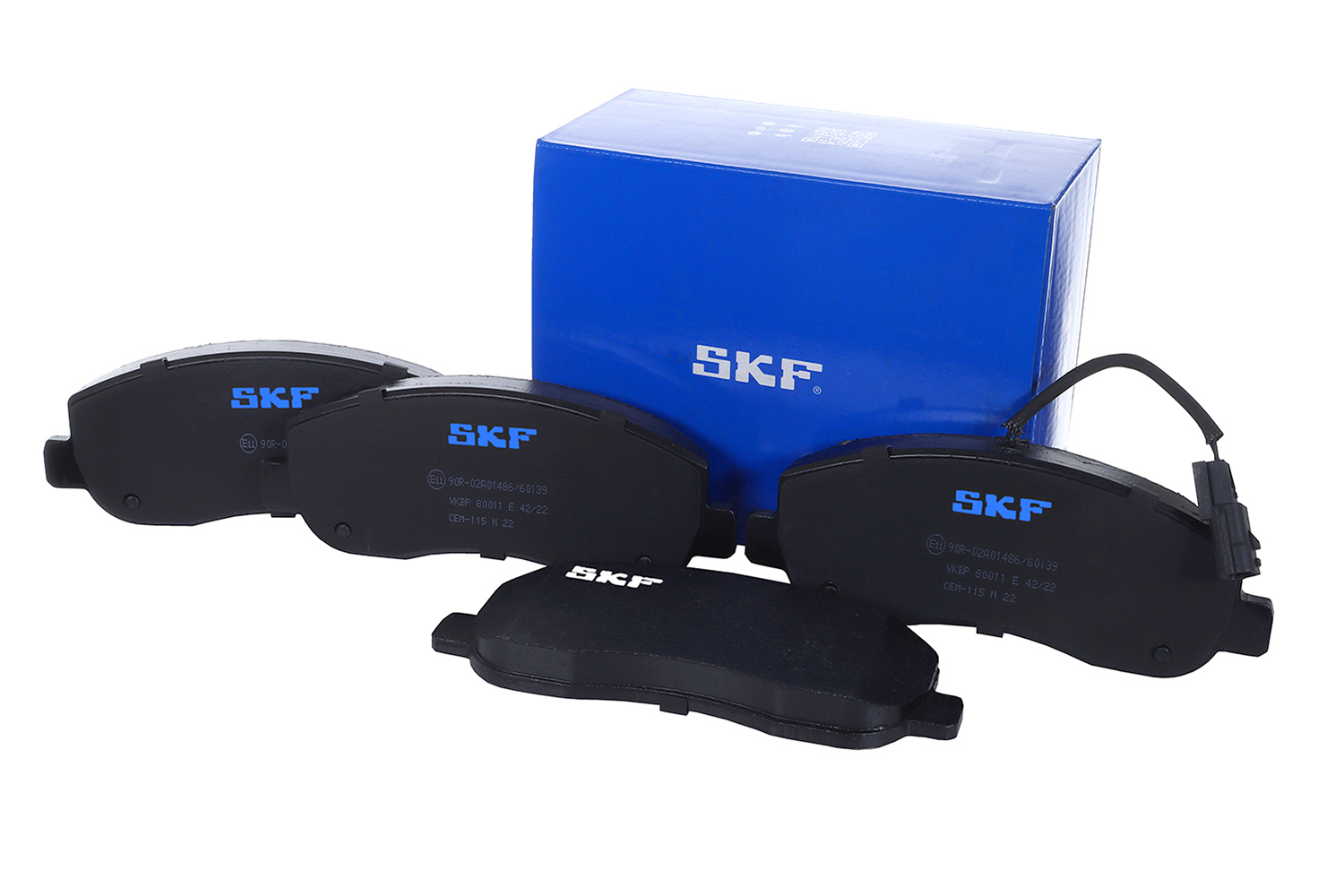 Brake Pad Set, disc brake - VKBP 80011 E SKF