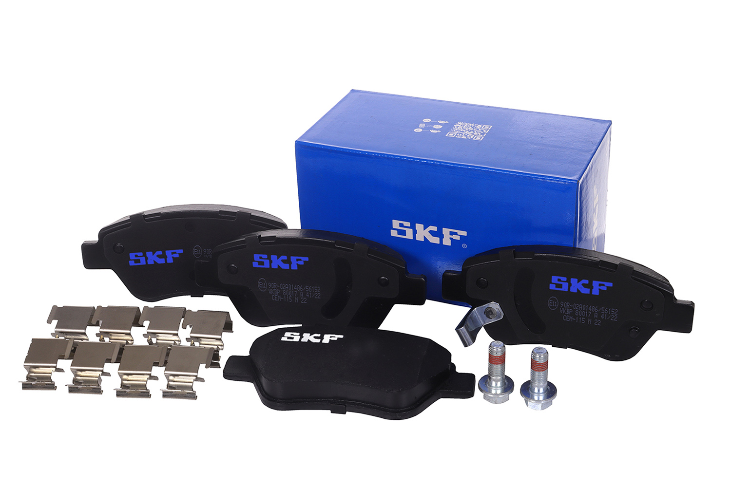 Brake Pad Set, disc brake - VKBP 80017 A SKF