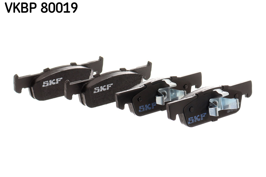 Комплект тормозных колодок, дисковый тормоз - VKBP 80019 SKF