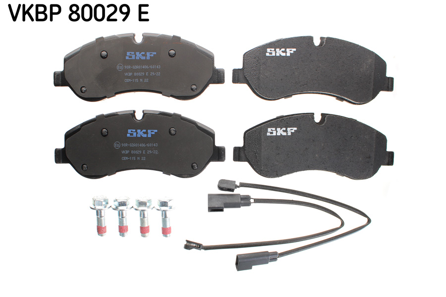 Brake Pad Set, disc brake - VKBP 80029 E SKF