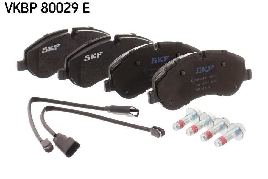 Brake Pad Set, disc brake - VKBP 80029 E SKF