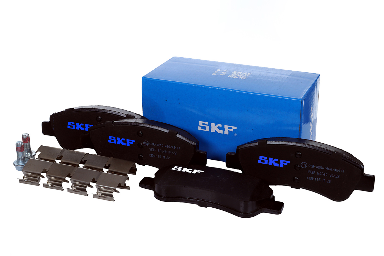 Brake Pad Set, disc brake - VKBP 80040 SKF