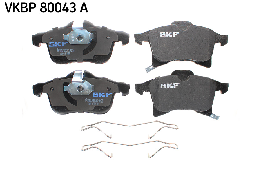Brake Pad Set, disc brake - VKBP 80043 A SKF