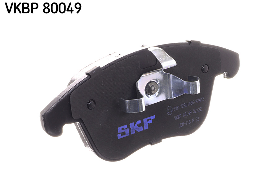 Комплект тормозных колодок, дисковый тормоз - VKBP 80049 SKF