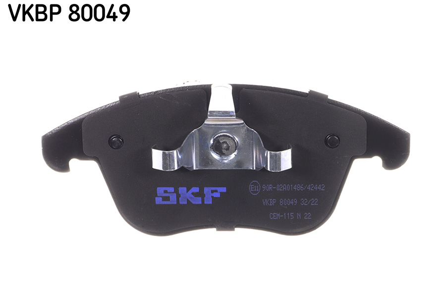 Brake Pad Set, disc brake - VKBP 80049 SKF