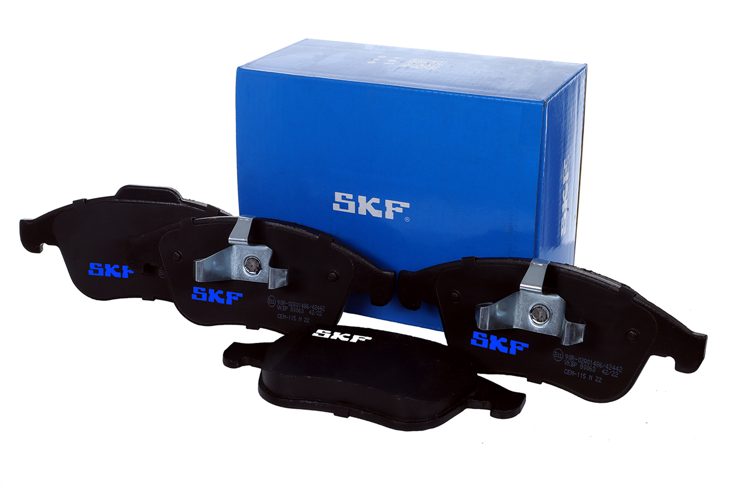 Brake Pad Set, disc brake - VKBP 80063 SKF