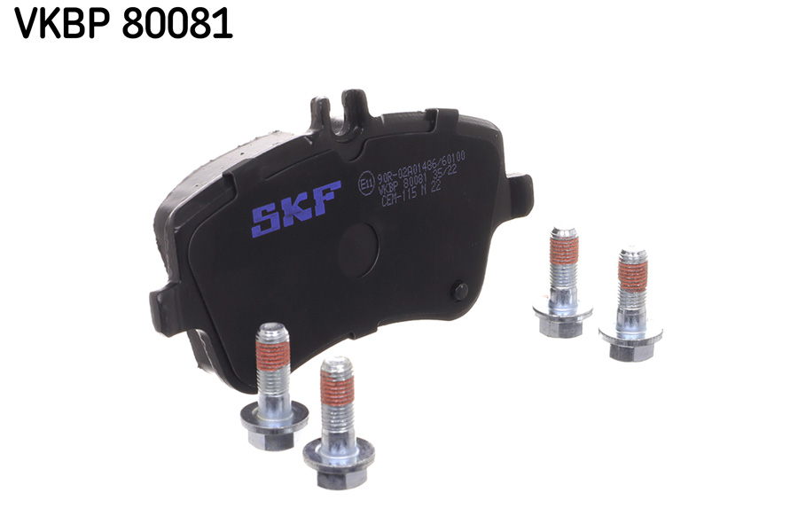 Brake Pad Set, disc brake - VKBP 80081 SKF