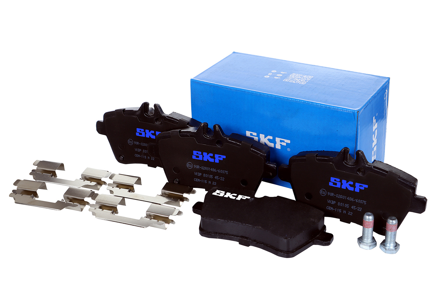 Brake Pad Set, disc brake - VKBP 80105 SKF