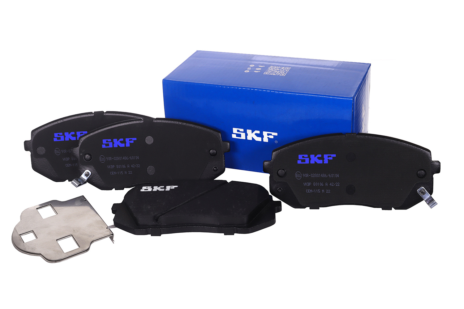 Brake Pad Set, disc brake - VKBP 80106 A SKF