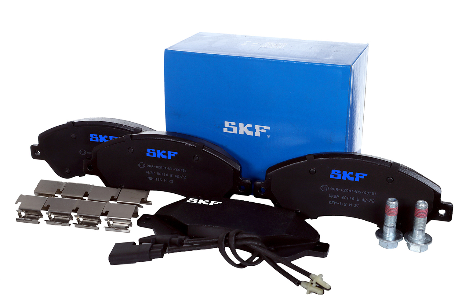 Brake Pad Set, disc brake - VKBP 80110 E SKF