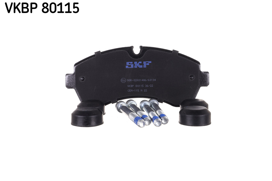 Brake Pad Set, disc brake - VKBP 80115 SKF