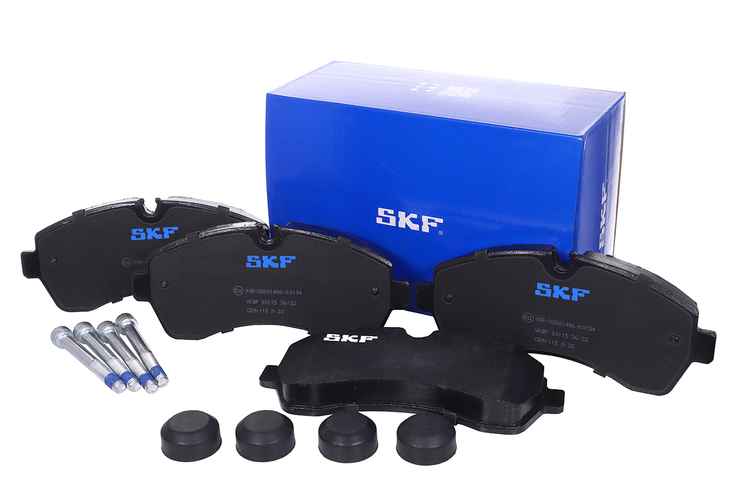 Brake Pad Set, disc brake - VKBP 80115 SKF