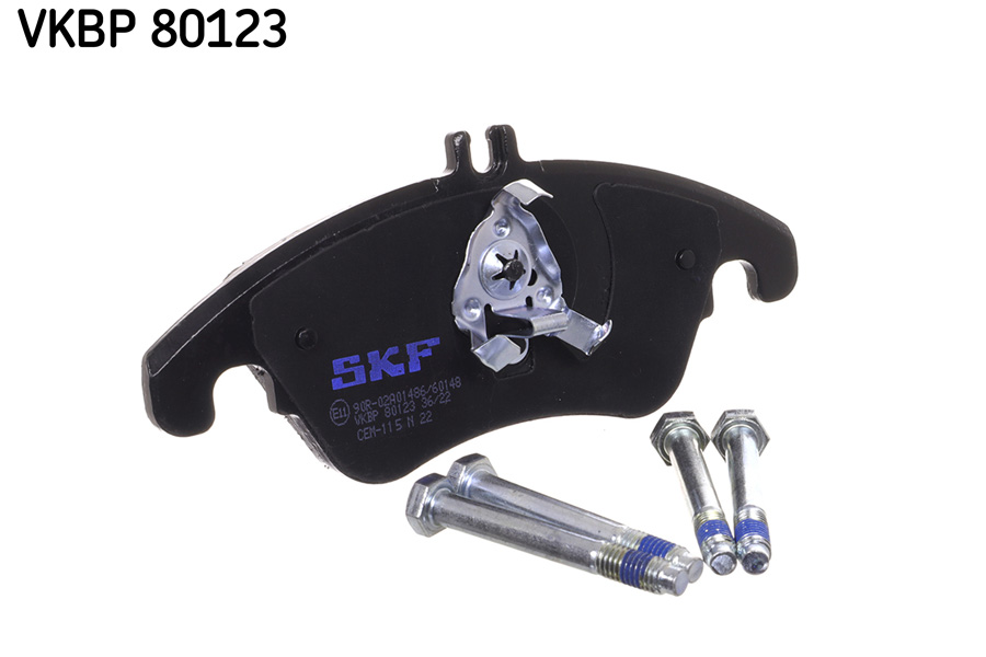 Brake Pad Set, disc brake - VKBP 80123 SKF