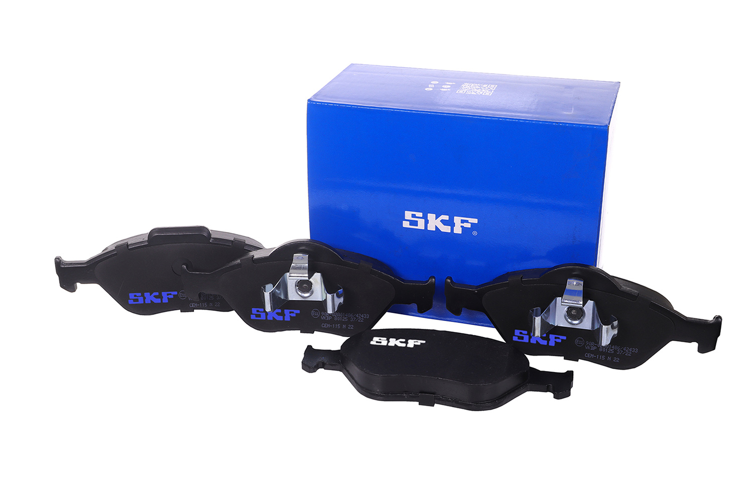 Brake Pad Set, disc brake - VKBP 80125 SKF