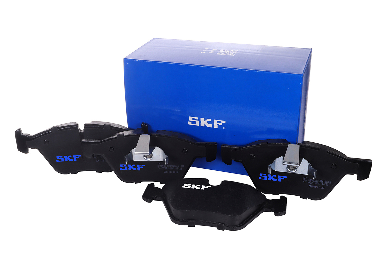 Brake Pad Set, disc brake - VKBP 80141 SKF