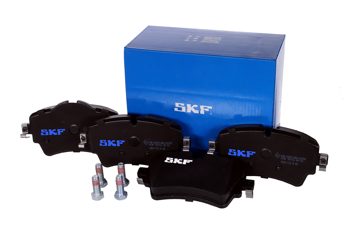 Brake Pad Set, disc brake - VKBP 80153 SKF