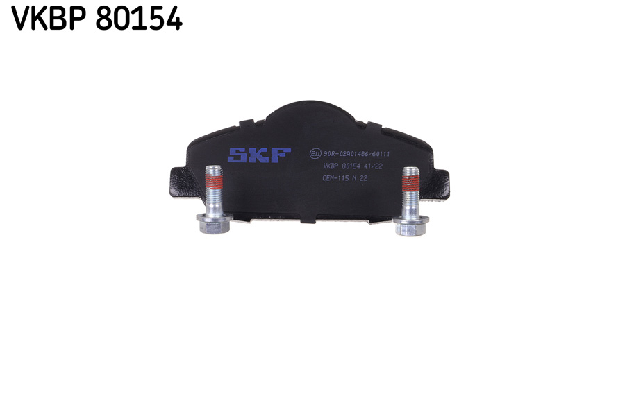 Brake Pad Set, disc brake - VKBP 80154 SKF