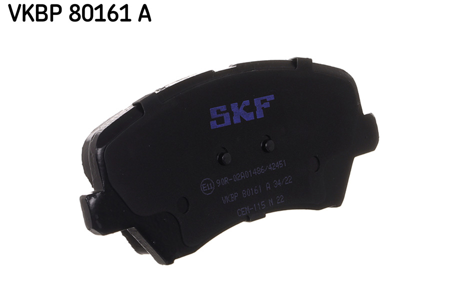 Brake Pad Set, disc brake - VKBP 80161 A SKF