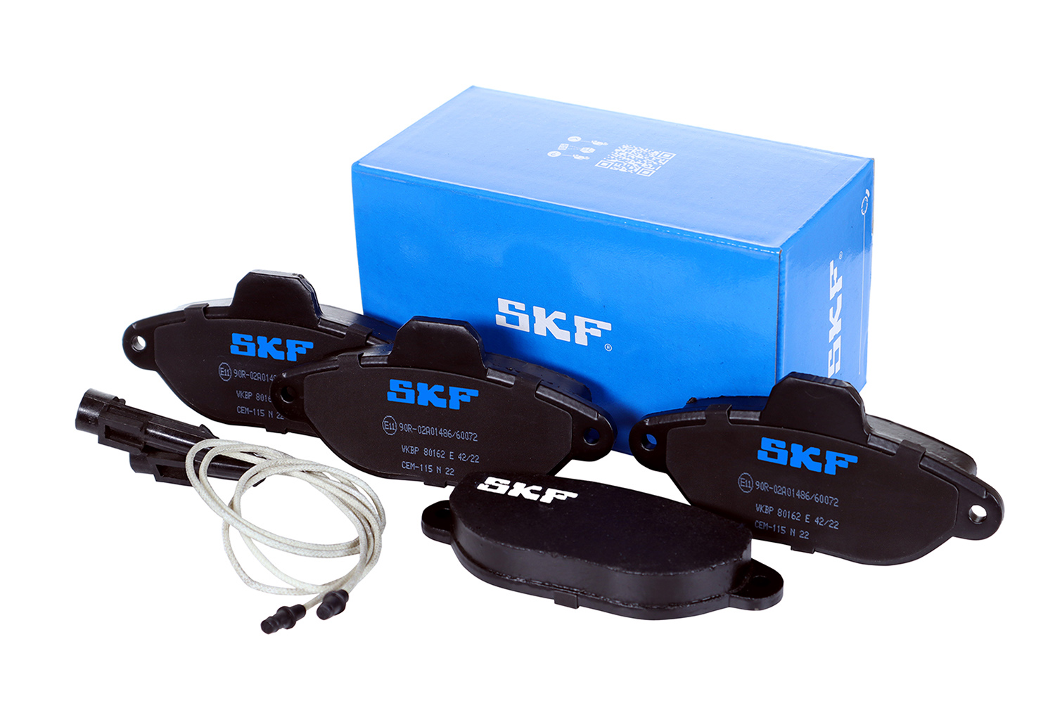 Brake Pad Set, disc brake - VKBP 80162 E SKF