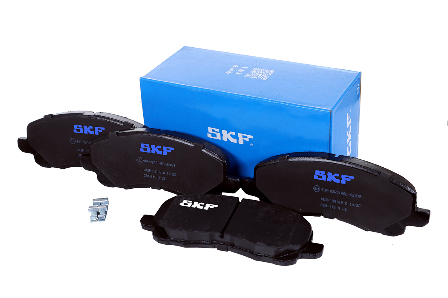 Brake Pad Set, disc brake - VKBP 80169 A SKF