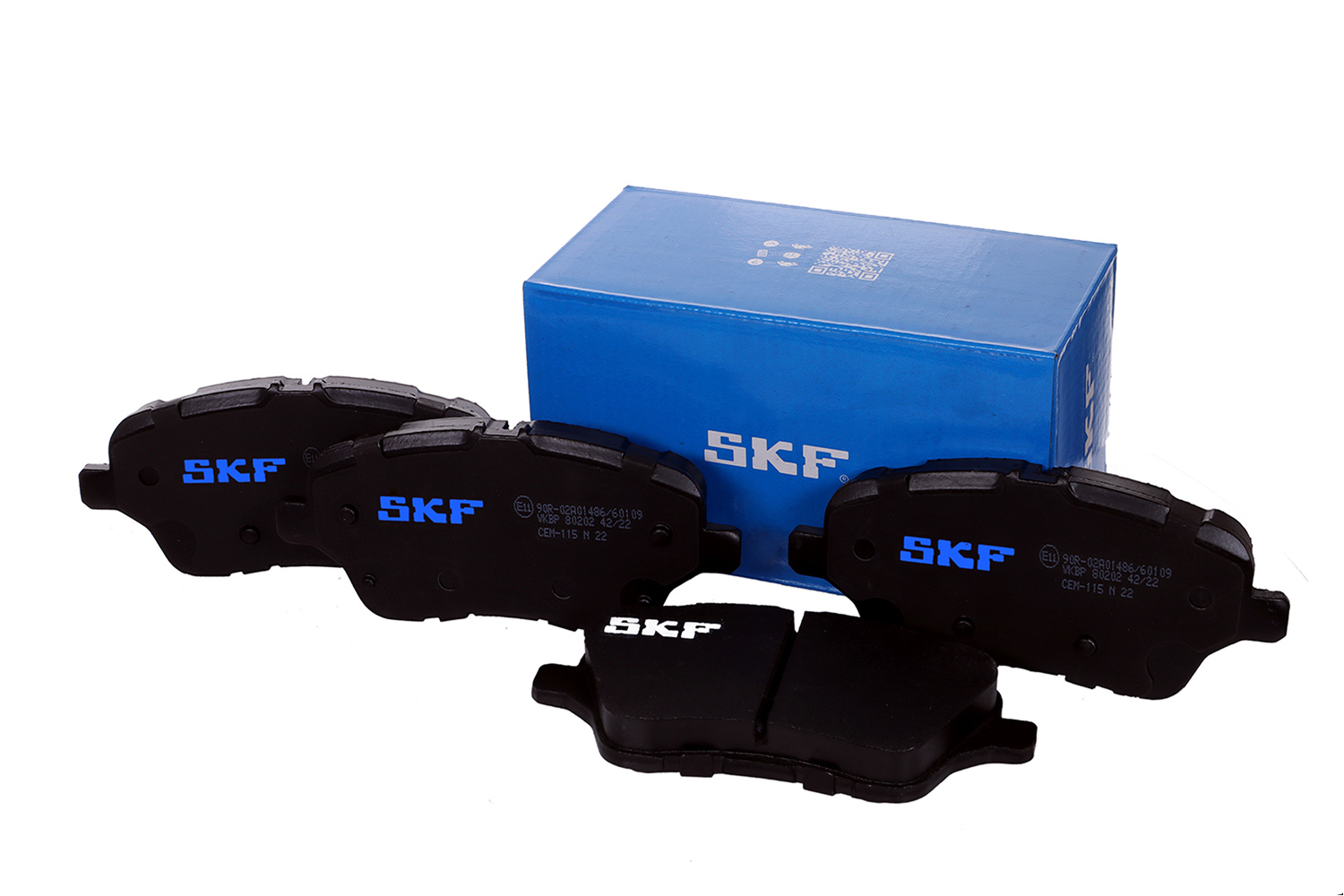Brake Pad Set, disc brake - VKBP 80202 SKF
