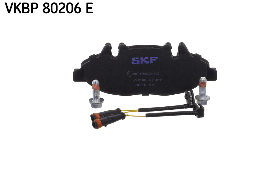 Brake Pad Set, disc brake - VKBP 80206 E SKF