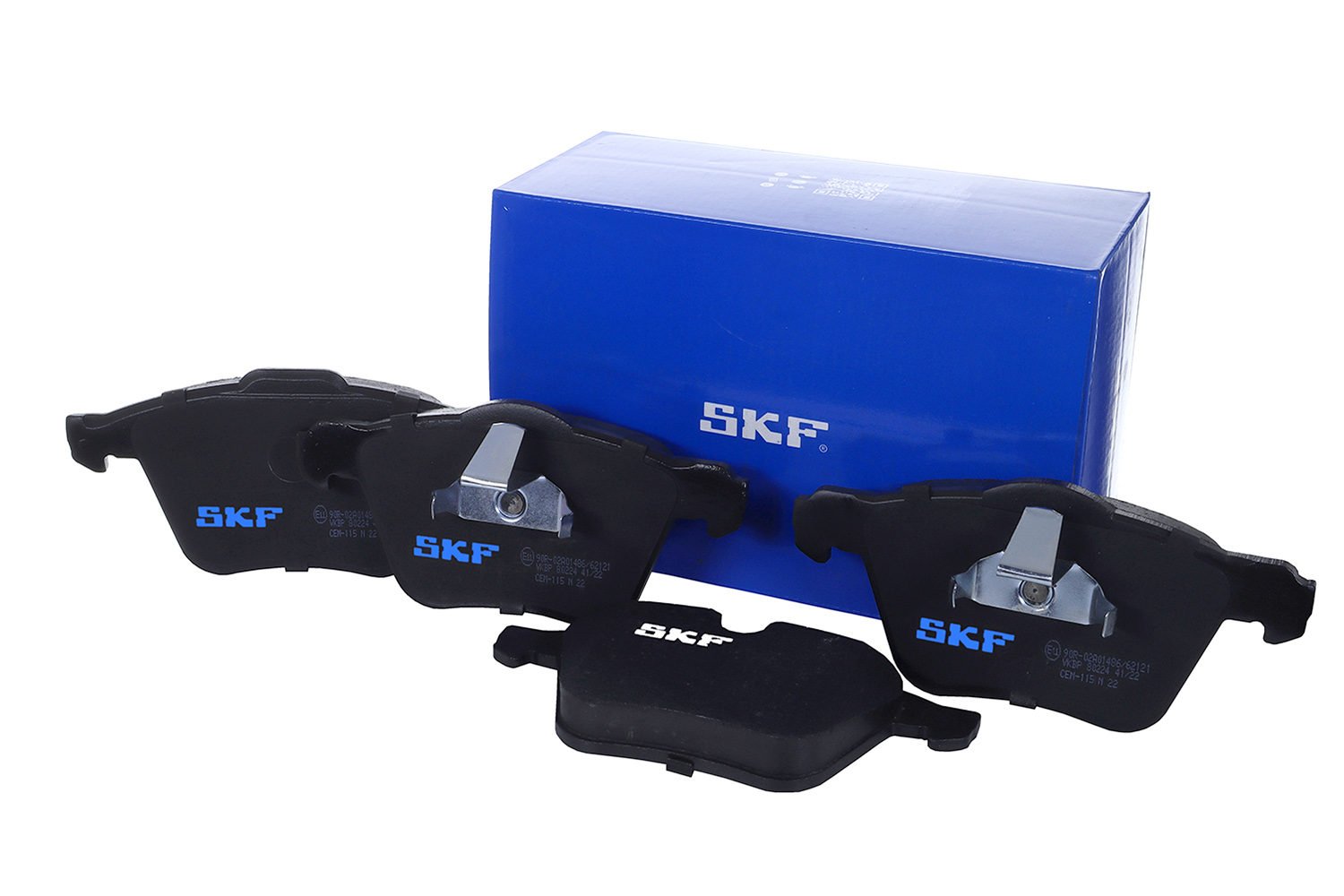 Brake Pad Set, disc brake - VKBP 80224 SKF