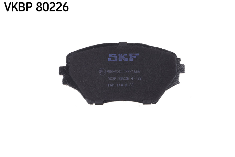 Brake Pad Set, disc brake - VKBP 80226 SKF
