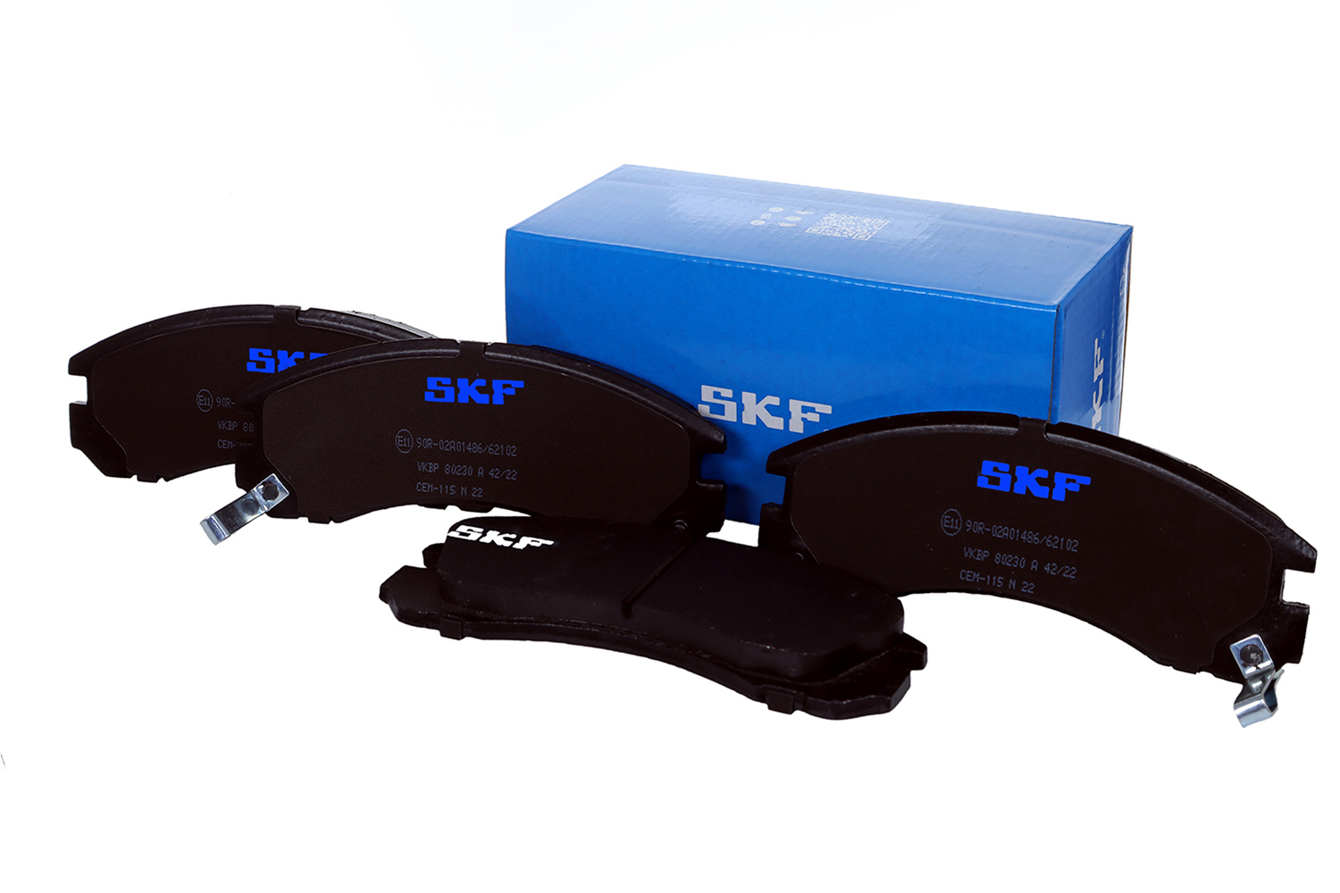 stabdžių trinkelių rinkinys, diskinis stabdys - VKBP 80230 A SKF