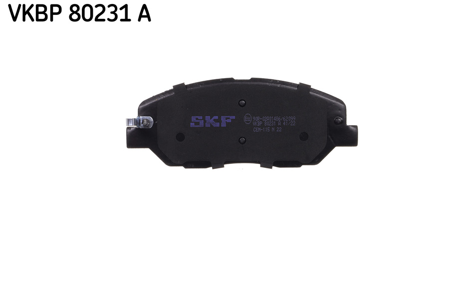 Brake Pad Set, disc brake - VKBP 80231 A SKF