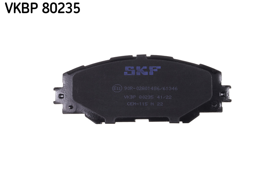 Brake Pad Set, disc brake - VKBP 80235 SKF