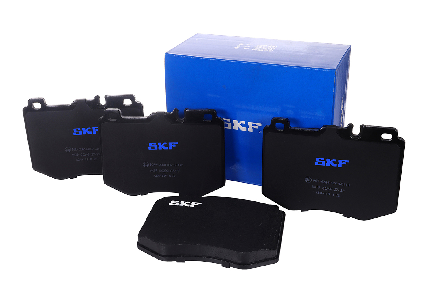 Brake Pad Set, disc brake - VKBP 80298 SKF