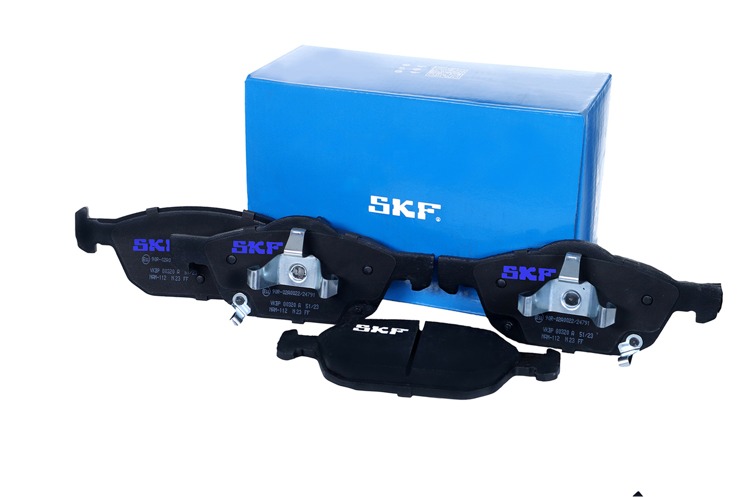 stabdžių trinkelių rinkinys, diskinis stabdys - VKBP 80320 A SKF