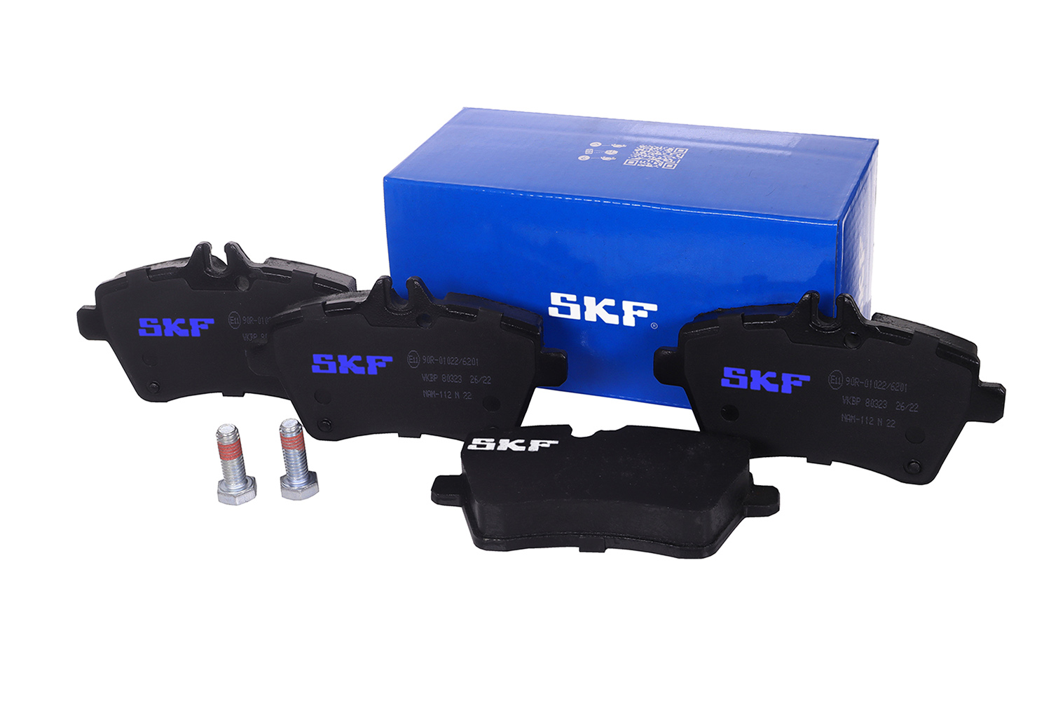 stabdžių trinkelių rinkinys, diskinis stabdys - VKBP 80323 SKF