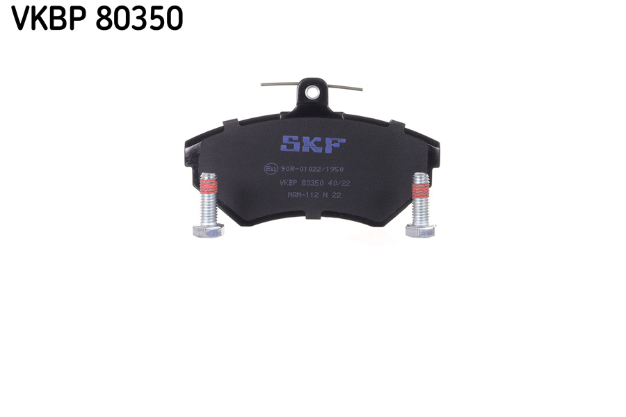 stabdžių trinkelių rinkinys, diskinis stabdys - VKBP 80350 SKF