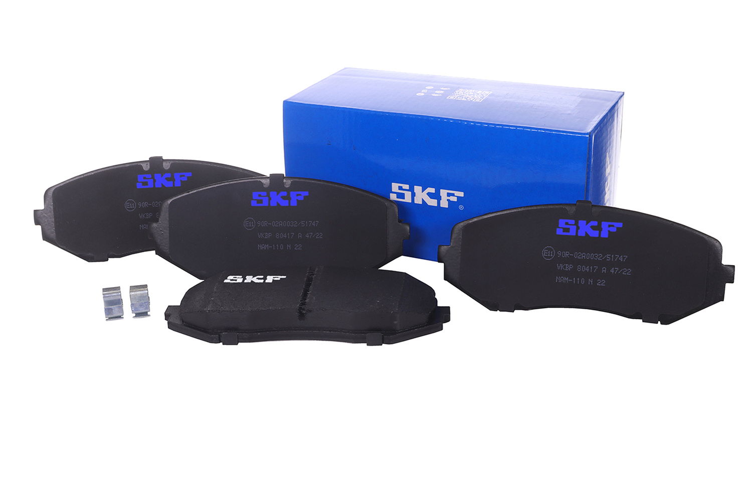 Brake Pad Set, disc brake - VKBP 80417 A SKF