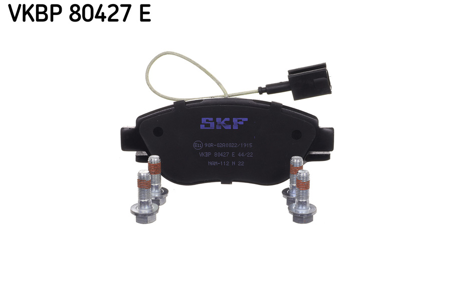 Комплект тормозных колодок, дисковый тормоз - VKBP 80427 E SKF