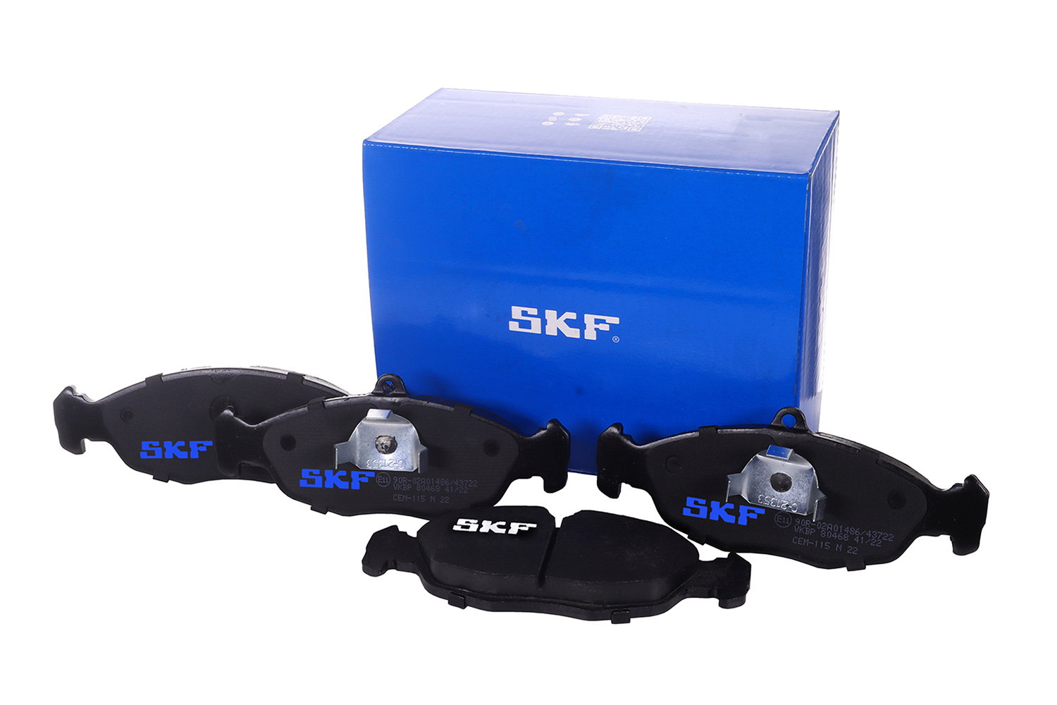 Brake Pad Set, disc brake - VKBP 80468 SKF
