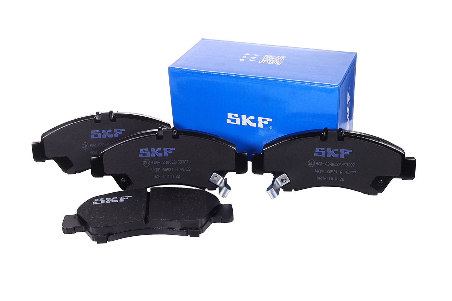 Kit pastiglie freno, Freno a disco - VKBP 80521 A SKF