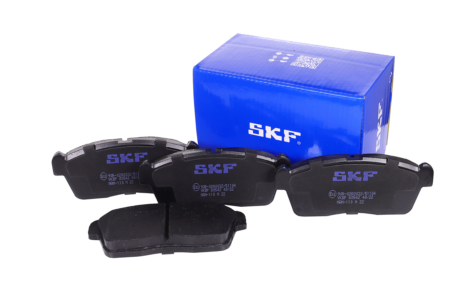 Brake Pad Set, disc brake - VKBP 80542 SKF