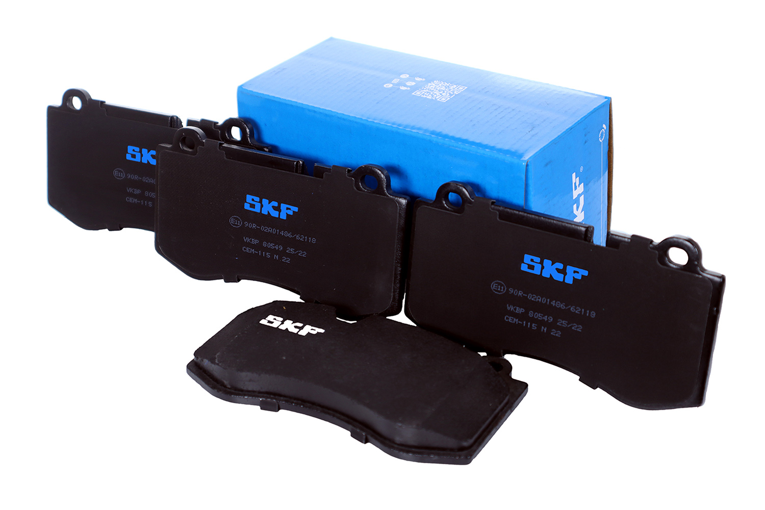 Brake Pad Set, disc brake - VKBP 80549 SKF