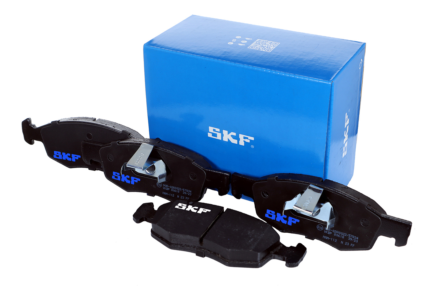 stabdžių trinkelių rinkinys, diskinis stabdys - VKBP 80618 SKF