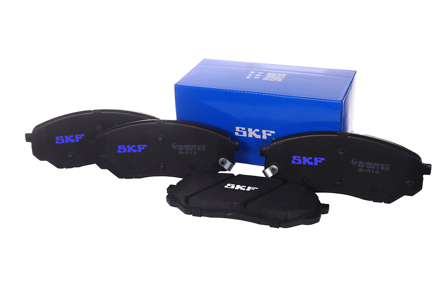 Brake Pad Set, disc brake - VKBP 80636 A SKF